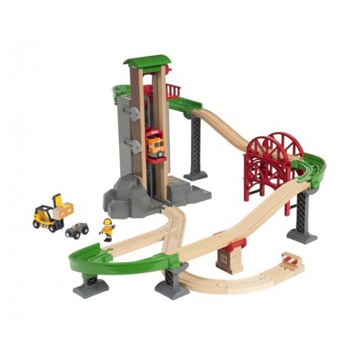BRIO Lift & Load Warehouse Set (33887)
