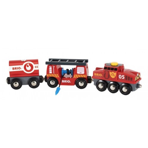 BRIO Rescue Firefighting Train (33844)