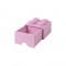 Room Copenhagen LEGO Brick Drawer 4 light pink - RC40051738