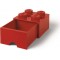 Room Copenhagen LEGO Brick Drawer 4 RC40051730 Red