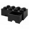 Room Copenhagen LEGO Brick Drawer 8 black - RC40061733