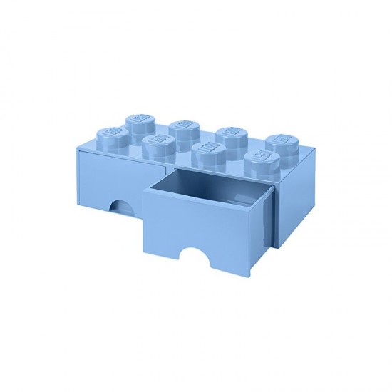 Room Copenhagen LEGO Brick Drawer 8 light blue - RC40061736