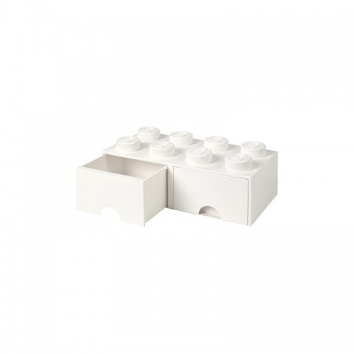 Room Copenhagen LEGO Brick Drawer 8 white - RC40061735
