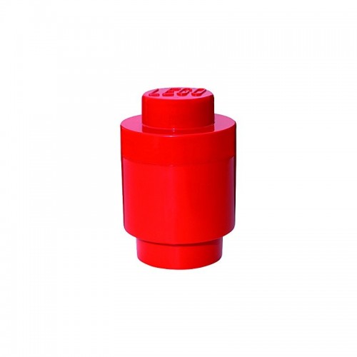 Room Copenhagen LEGO Storage Brick 1 round red - RC40301730