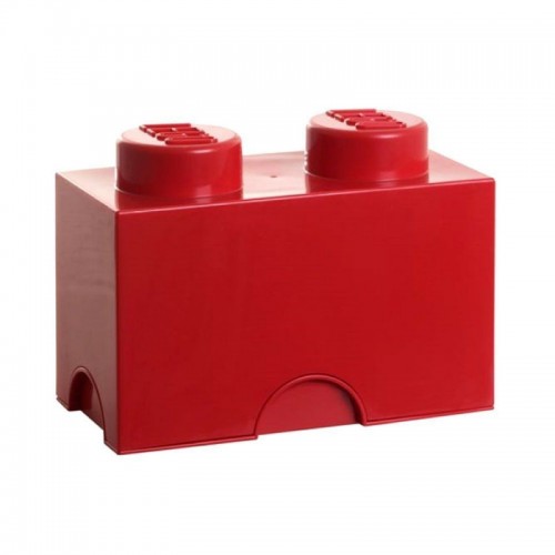 Room Copenhagen LEGO Storage Brick 2 red - RC40021730