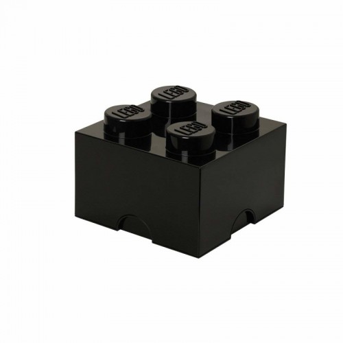Room Copenhagen LEGO Storage Brick 4 black - RC40031733