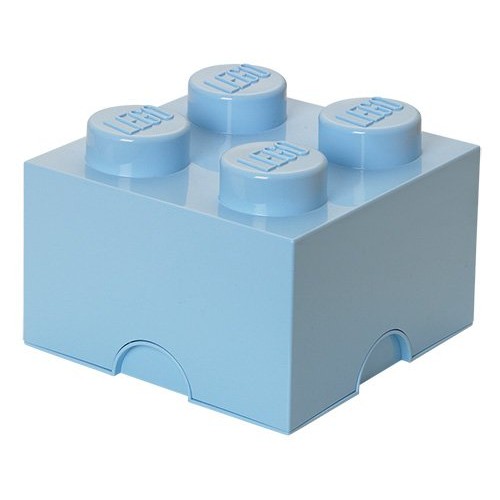 Room Copenhagen LEGO Storage Brick 4 light blue - RC40031736
