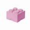 Room Copenhagen LEGO Storage Brick 4 light pink - RC40031738