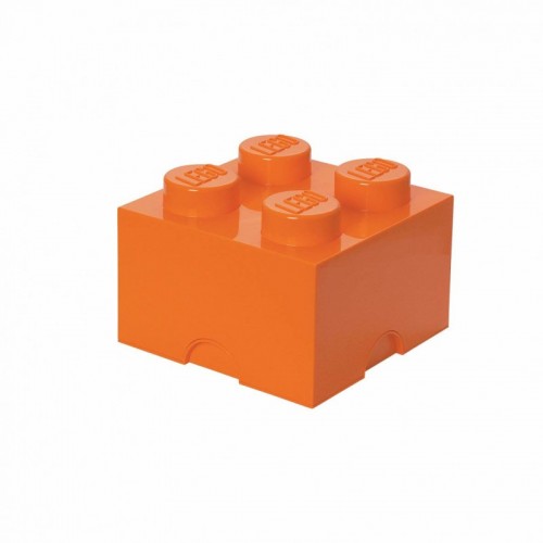 Room Copenhagen LEGO Storage Brick 4 orange - RC40031760