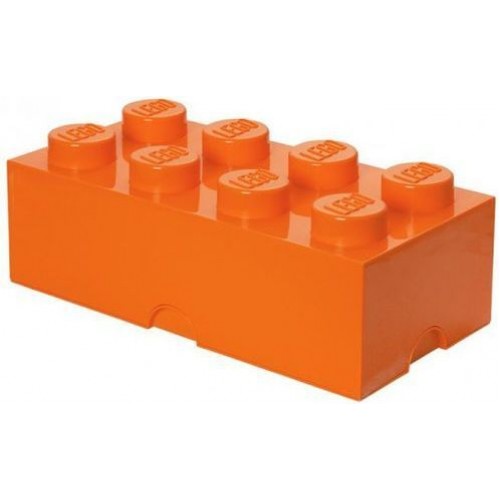 Room Copenhagen LEGO Storage Brick 8 orange - RC40041760