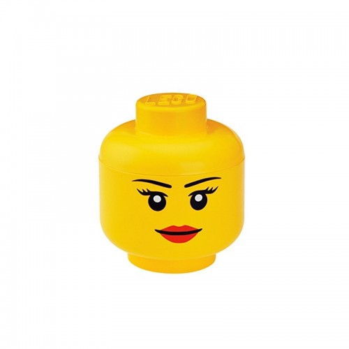 Room Copenhagen LEGO Storage Head Girl, big - RC40321725 Room Copenhagen LEGO Storage Head Girl, big - RC40321725
