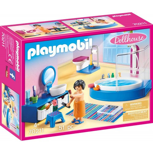 PLAYMOBIL: Bathroom with Tub (70211)