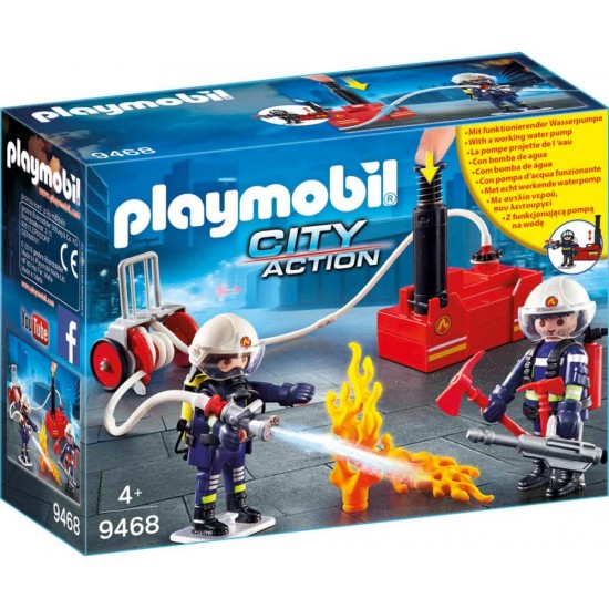 Playmobil : Fire Fighters with Pump (9468)