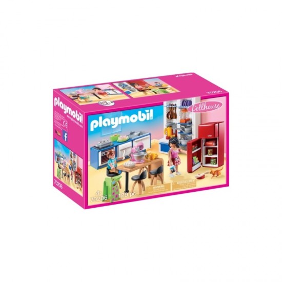 Playmobil Set: Family Kitchen (70206)