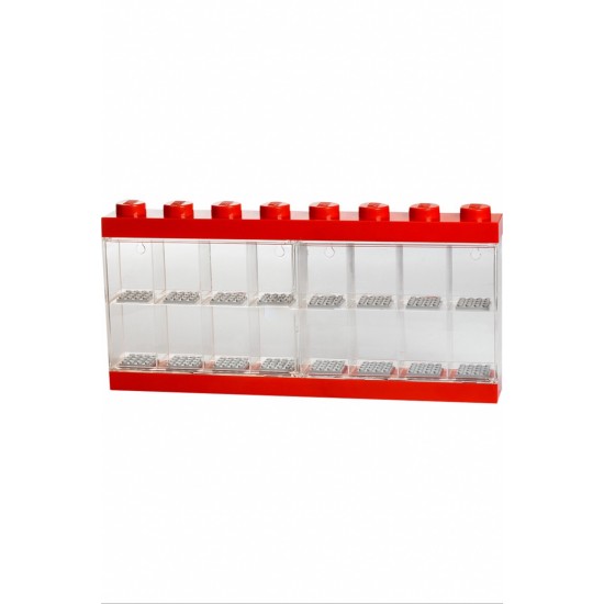 Room Copenhagen LEGO Minifiguren Display Case 16 red - RC40660001 Room Copenhagen LEGO Minifiguren Display Case 16 red - RC40660001