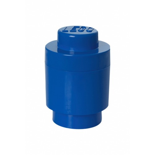Room Copenhagen LEGO Storage Brick 1 round blue - RC40301731