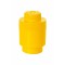 Room Copenhagen LEGO Storage Brick 1 round yellow - RC40301732