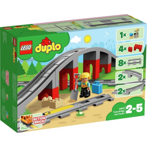 Lego Duplo: Train Bridge and Tracks 10872