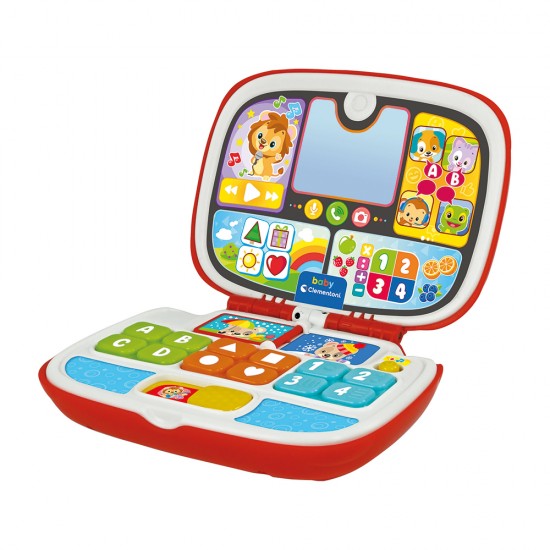 AS Baby Clementoni: Baby Laptop (Μιλάει Ελληνικά) (1000-63375)