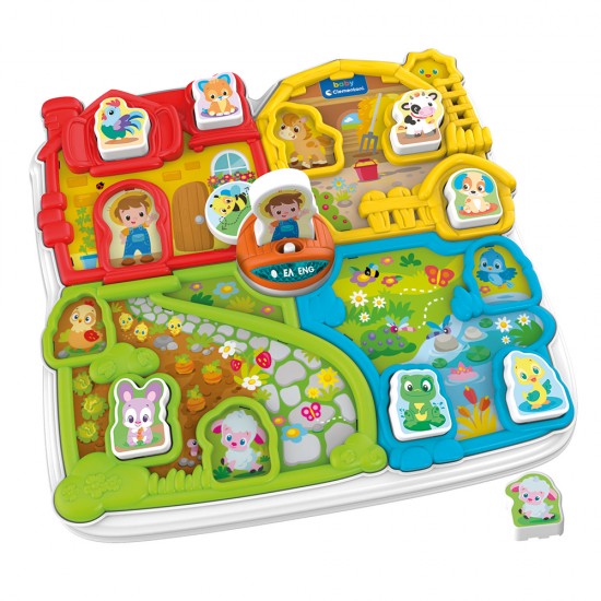 AS Baby Clementoni: Φάρμα Με Ζωάκια (1000-63385)