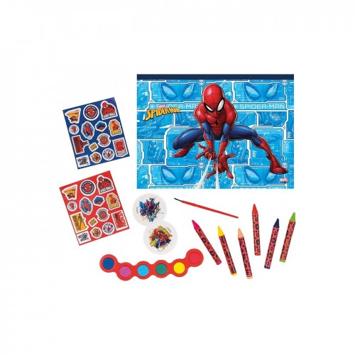 AS Σετ Ζωγραφικής Marvel Spiderman Σε Διάφανη Τσάντα (1023-68003)