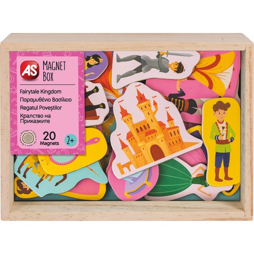 AS Μαγνητικό Παιχνίδι Magnet Box Wooden Princesses (1029-64046)