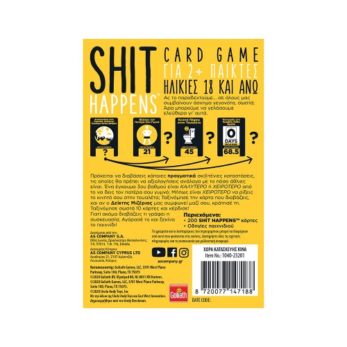 AS Επιτραπέζιο Shit Happens (1040-23201) AS Επιτραπέζιο Shit Happens (1040-23201)