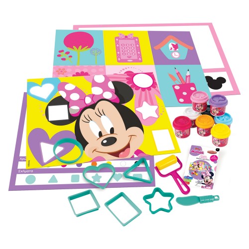 AS Σετ πλαστελίνης Minnie χρώματα και σχήματα (1045-03588)