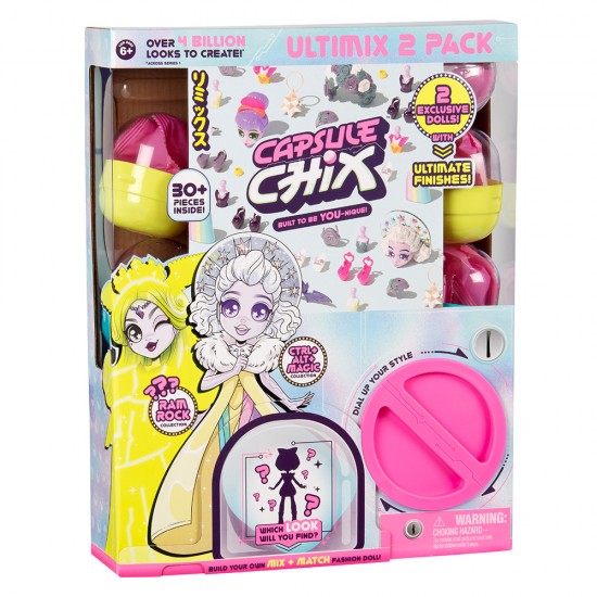 AS Κούκλα Capsule Chix Σειρά 1 Διπλή Συσκευασία (1863-59211)