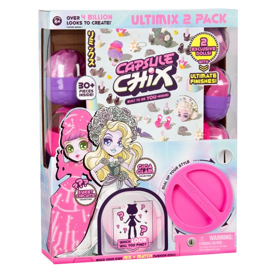 AS Κούκλα Capsule Chix Σειρά 1 Διπλή Συσκευασία (1863-59211)