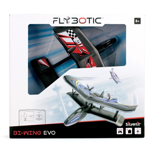 AS Τηλεκατευθυνόμενο Αεροπλάνο Flybotic Bi-Wing Evo Κόκκινο (7530-85739)