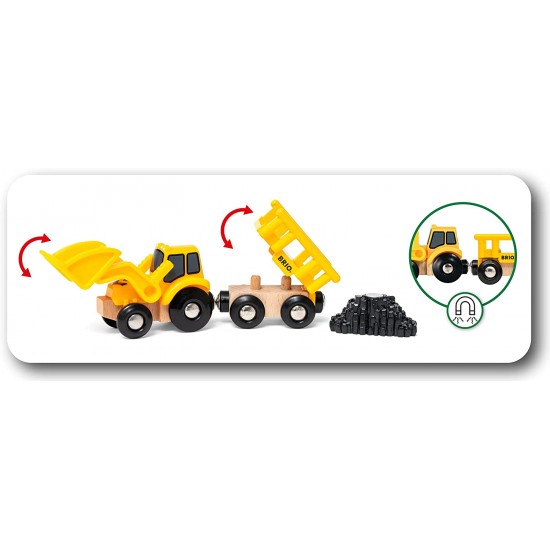 Brio Construction Vehicles (33658)