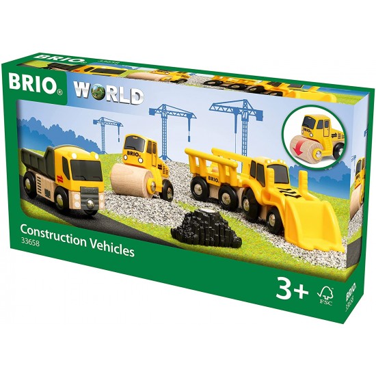 Brio Construction Vehicles (33658)