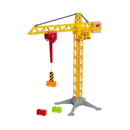 BRIO Μεγάλος γερανός κατασκευής με φως (33835)