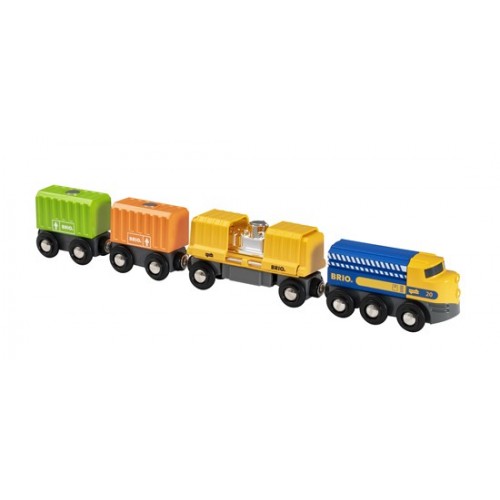 BRIO Three-Wagon Cargo Train (33982)