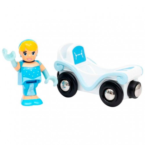 BRIO Disney Princess Cinderella με βαγόνι, όχημα παιχνίδι (63332200)