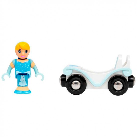 BRIO Disney Princess Cinderella με βαγόνι, όχημα παιχνίδι (63332200)