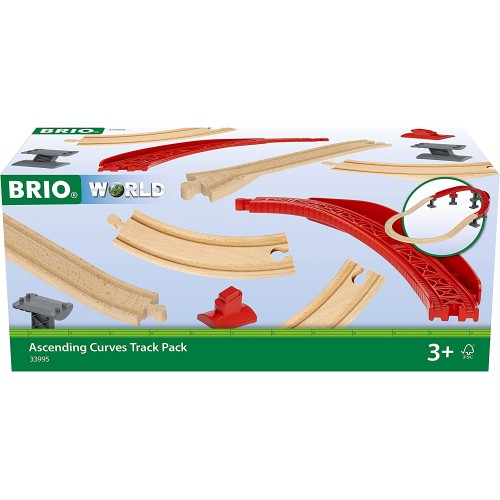 BRIO Σετ με Ράγες Σιδηρόδρομου (63399500) (33995)