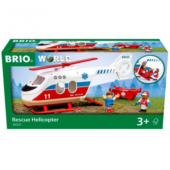 Ελικόπτερο διάσωσης BRIO World, όχημα παιχνίδι (63602200)