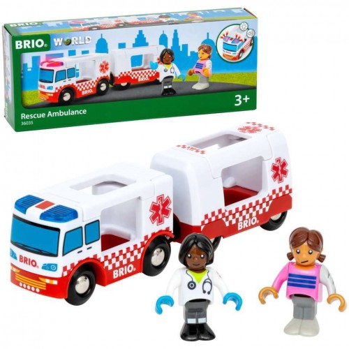BRIO World ασθενοφόρο, όχημα παιχνίδι (63603500)