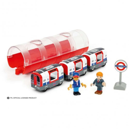 Μετρό BRIO World London με φώτα και ήχους, όχημα παιχνίδι (63608500)