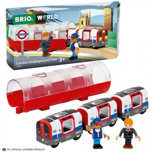 Μετρό BRIO World London με φώτα και ήχους, όχημα παιχνίδι (63608500)