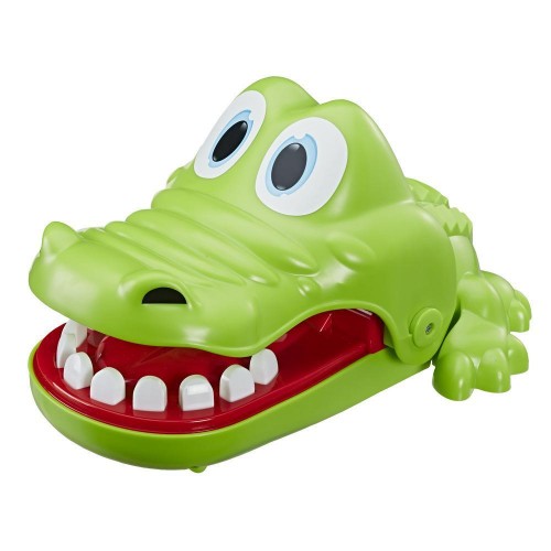 Hasbro Προσχολικό Επιτραπέζιο Παιχνίδι Crocodile Dentist με Λαμπάδα (E4898)