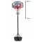 HUDORA basketball system, Basketball Rack(white/blue, 450 mm, 700 mm, 9 g)(71655)