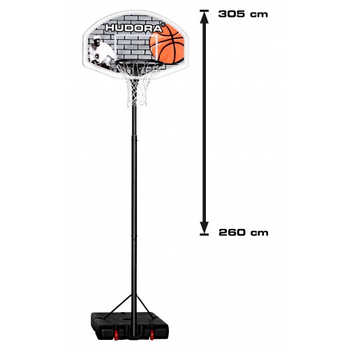HUDORA PRO XXL Basketball Systems, Basketball Rack(18.8 kg)(71661)