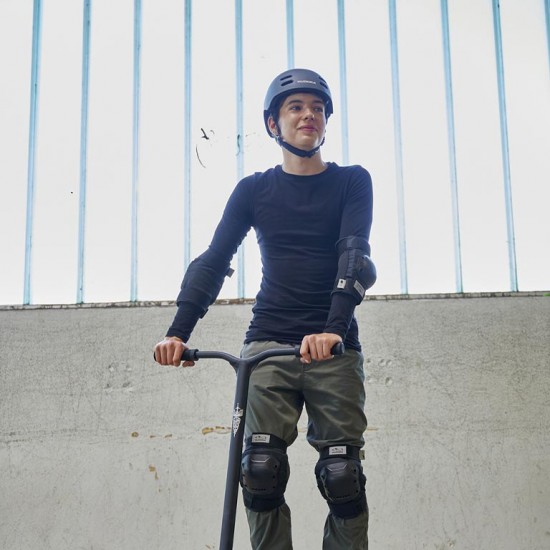 HUDORA Biomechanical Protector Set Pro black L (83057)