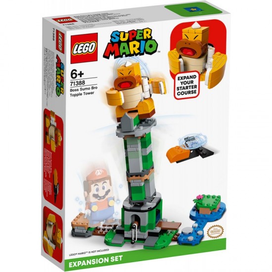 Lego Super Mario Boss Sumo Bro Topple Tower Expansion Set (71388) Lego Super Mario Boss Sumo Bro Topple Tower Expansion Set (71388)