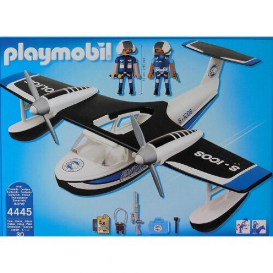 Playmobil City Action Αστυνομικό υδροπλάνο (4445)