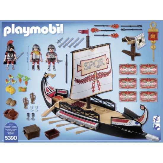 Playmobil History Ρωμαϊκή Γαλέρα (5390)