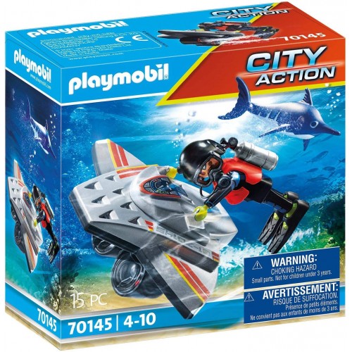 Playmobil City Action Diving Scooter (70145)